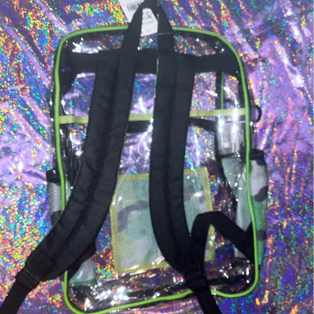 Clear Camo backpack